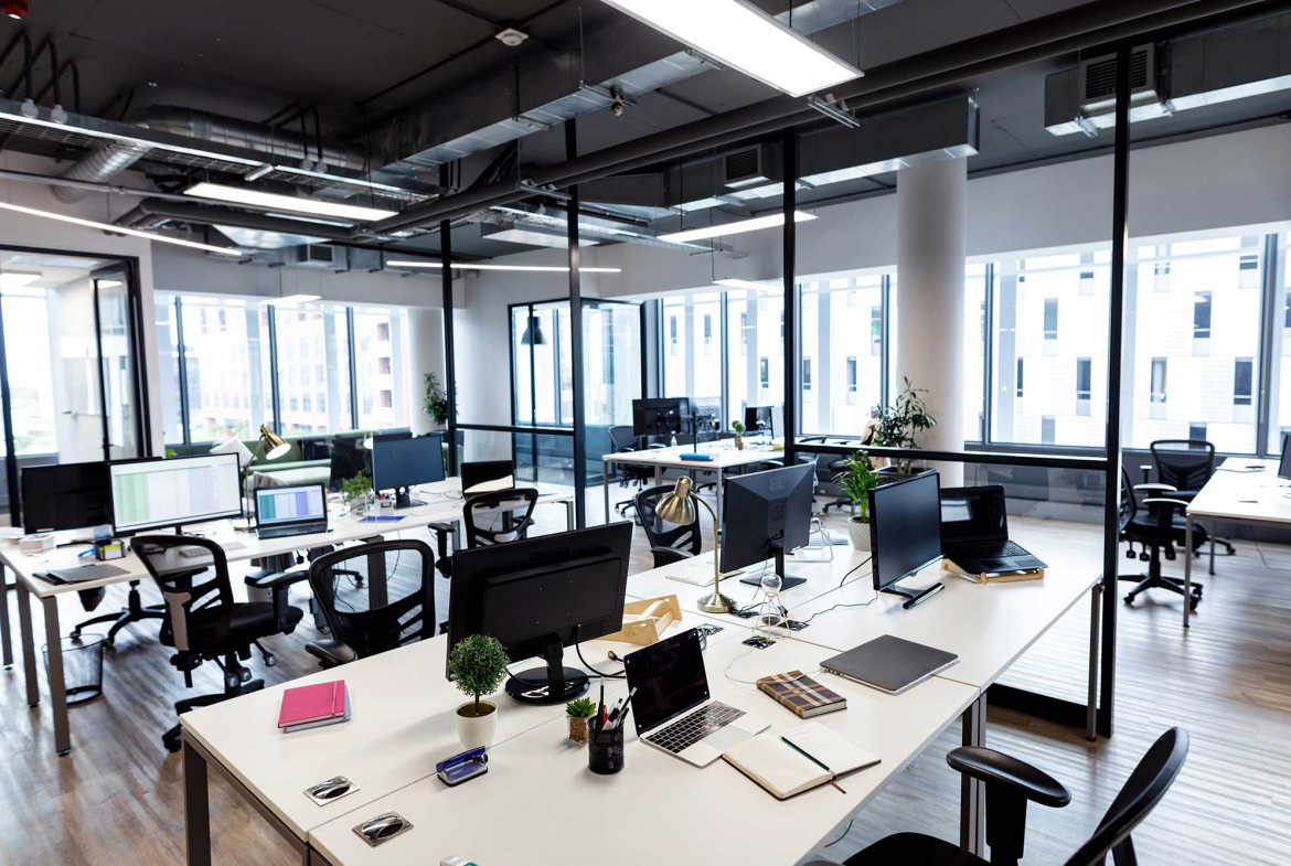 Spacious Workspaces