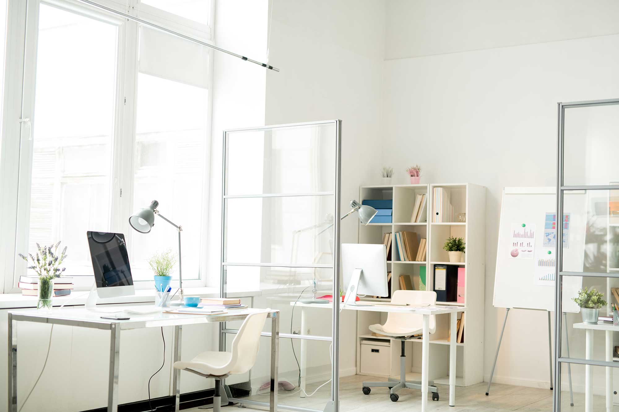 Spacious Workspaces