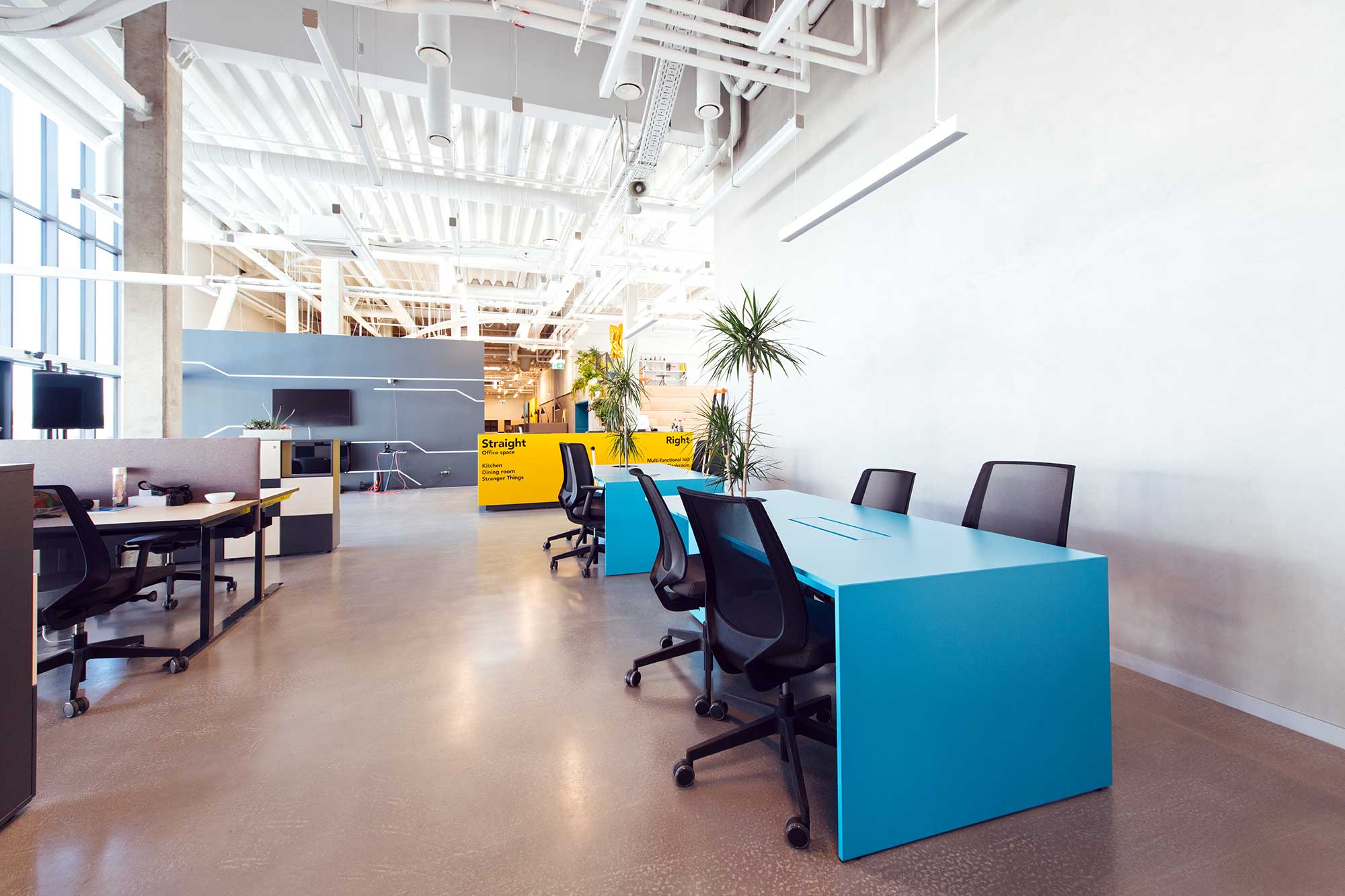 Spacious Workspaces
