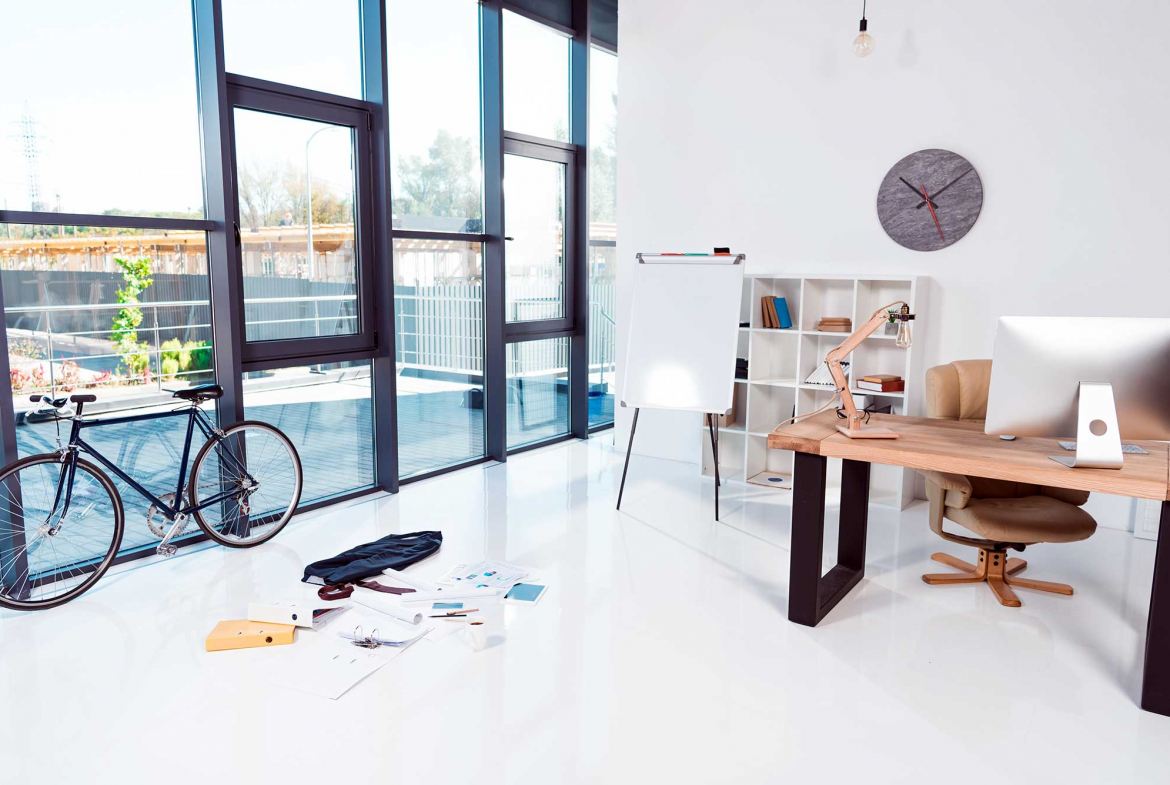 Spacious Workspaces
